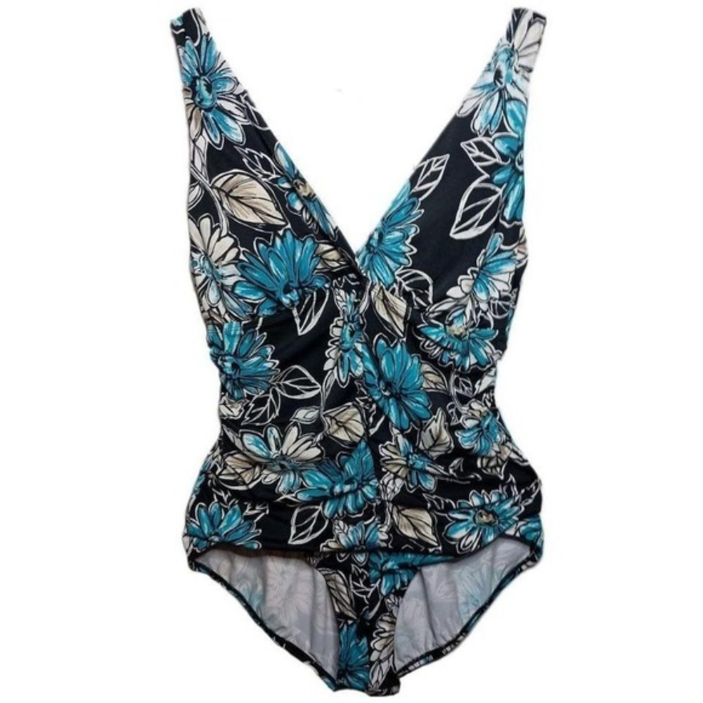 80's era Jantzen swimsuit Vintage SKUW051 - Picture 2 of 7